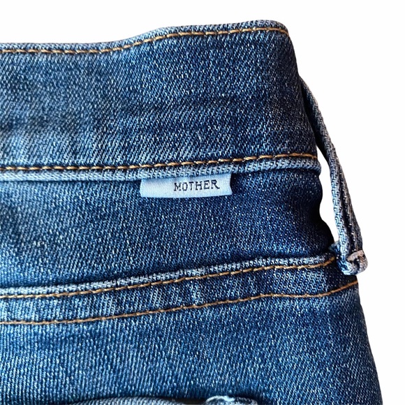 MOTHER “The Rascal” Ankle Zip Jeans 25 - Picture 6 of 10